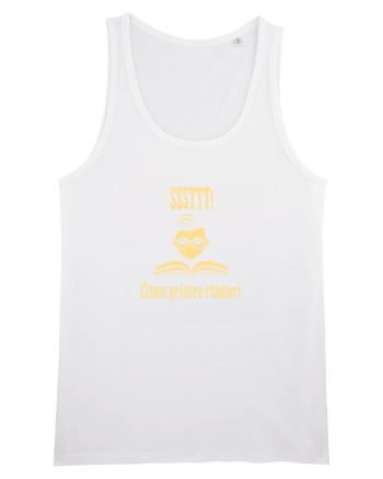 SSSTTT!  LINISTE, CITESC PRINTRE RANDURI White