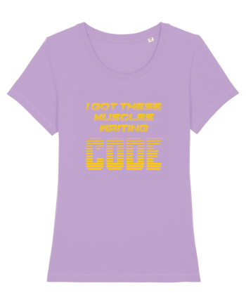 I GOT THESE MUSCLES WRITING CODE Lavender Dawn