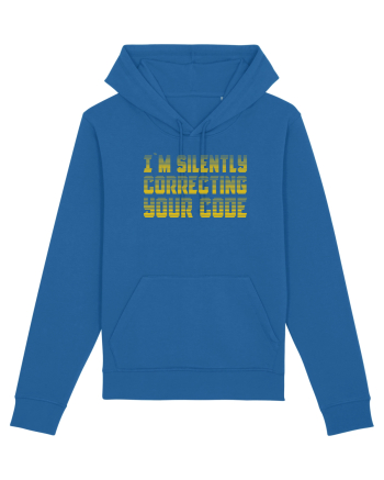 I`M SILENTLY CORRECTING YOUR CODE Royal Blue