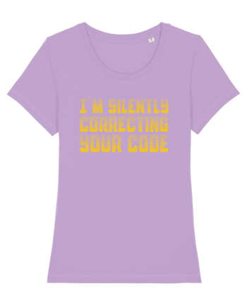 I`M SILENTLY CORRECTING YOUR CODE Lavender Dawn