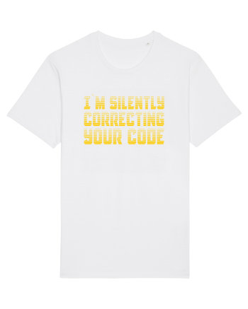 I`M SILENTLY CORRECTING YOUR CODE White