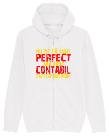 NU ZIC CA SUNT PERFECT, DAR SUNT CONTABIL SI ASTA  E APROAPE SINONIM White