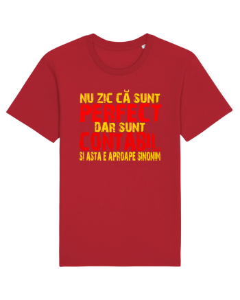NU ZIC CA SUNT PERFECT, DAR SUNT CONTABIL SI ASTA  E APROAPE SINONIM Red