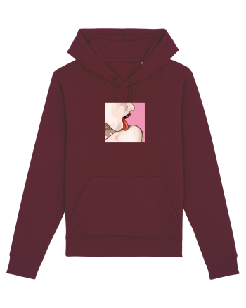 Taste her shoulder Burgundy