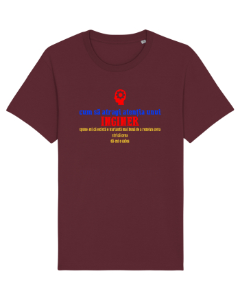 CUM SA ATRAGI ATENTIA UNUI INGINER Burgundy