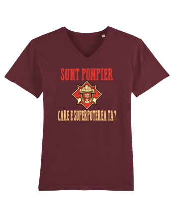 SUNT POMPIER. CARE E SUPERPUTEREA TA? Burgundy