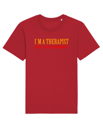 I `M A THERAPIST, WHAT`S YOUR SUPERPOWER? Red