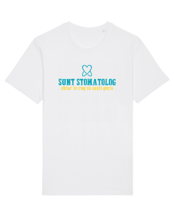 SUNT STOMATOLOG. CHIAR TE ROG SA CASTI GURA White