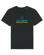 I`M A DENTIST. KEEP CALM & BRUSH ON Tricou mânecă scurtă Unisex Rocker