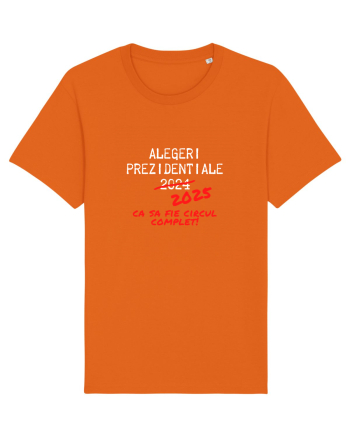 Alegeri Prezidentiale Bright Orange