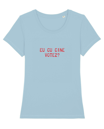 Eu cu cine votez? Sky Blue
