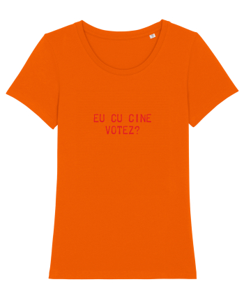 Eu cu cine votez? Bright Orange