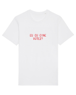 Eu cu cine votez? Tricou mânecă scurtă Unisex Rocker