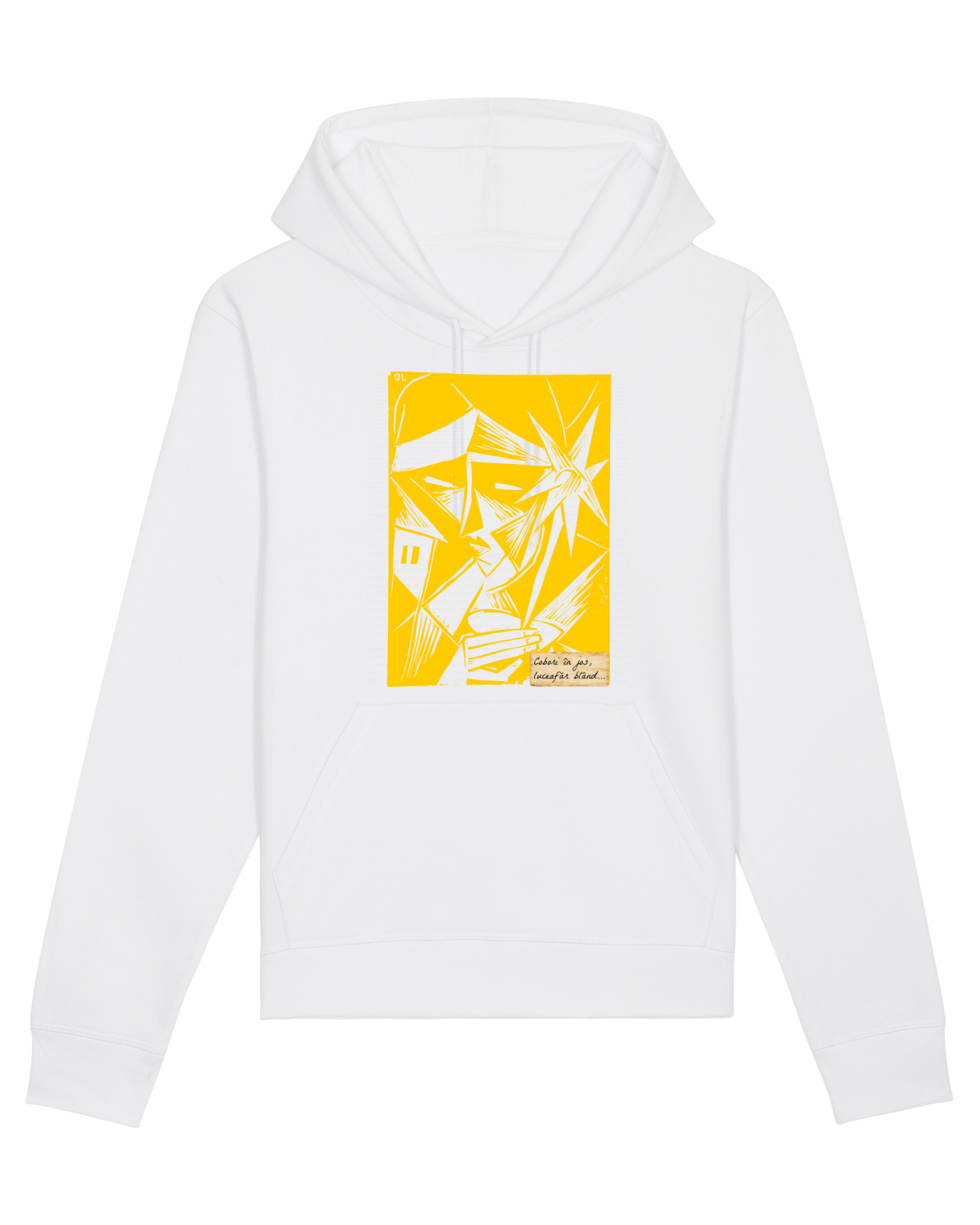 Hanorac Unisex Drummer White
