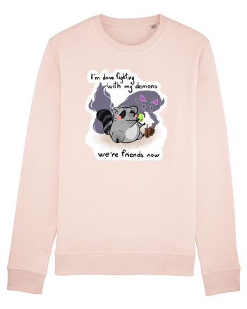 I'm done fighting with my demons Candy Pink