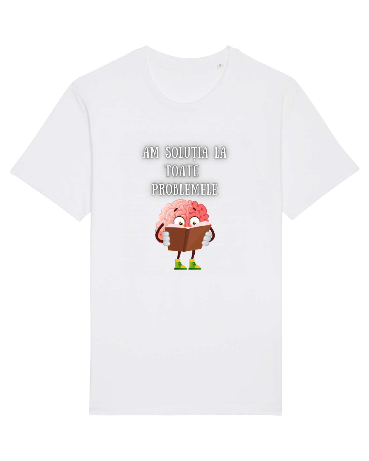 Tricou mânecă scurtă Unisex Rocker White