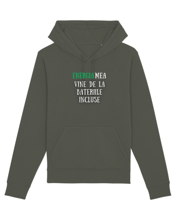 ENERGIA VINE DE LA BATERII Khaki