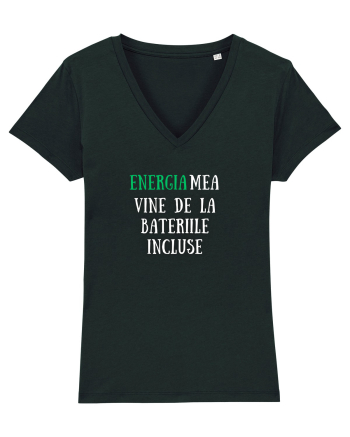 ENERGIA VINE DE LA BATERII Black