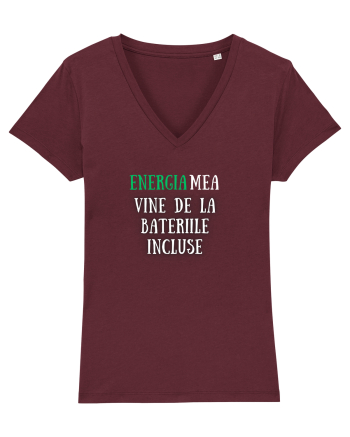ENERGIA VINE DE LA BATERII Burgundy