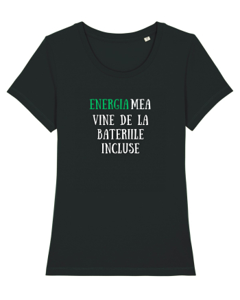 ENERGIA VINE DE LA BATERII Black