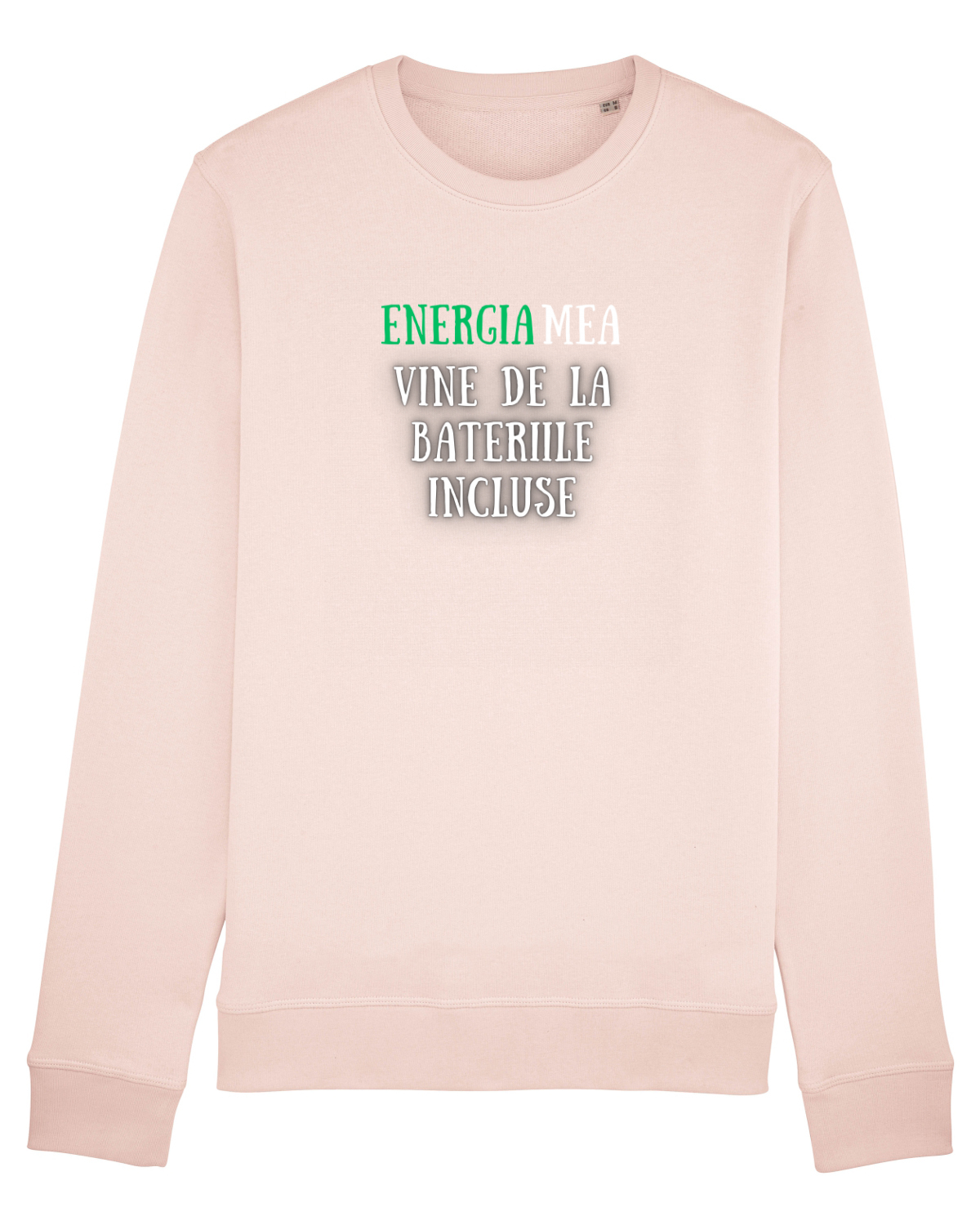 Bluză mânecă lungă Unisex Rise Candy Pink