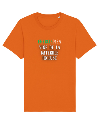 ENERGIA VINE DE LA BATERII Bright Orange