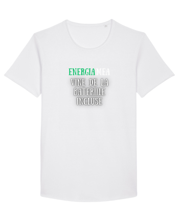 ENERGIA VINE DE LA BATERII White