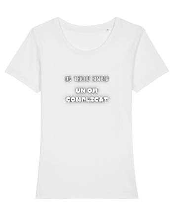 UN TRICOU SIMPLU, UN OM COMPLICAT White