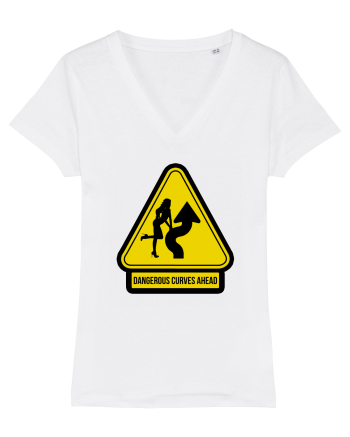 Dangerous curves ahead White