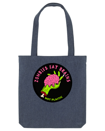 Zombies Eat Brains Midnight Blue