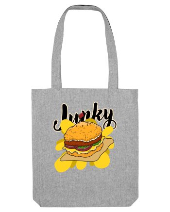 Burger Junky Heather Grey