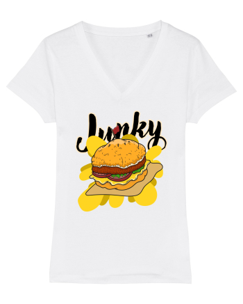 Burger Junky White