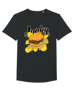 Burger Junky Tricou mânecă scurtă guler larg Bărbat Skater