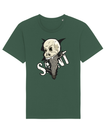Skull Saint Bottle Green