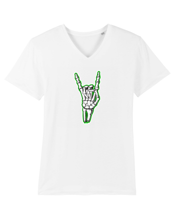 Rock skelet hand White