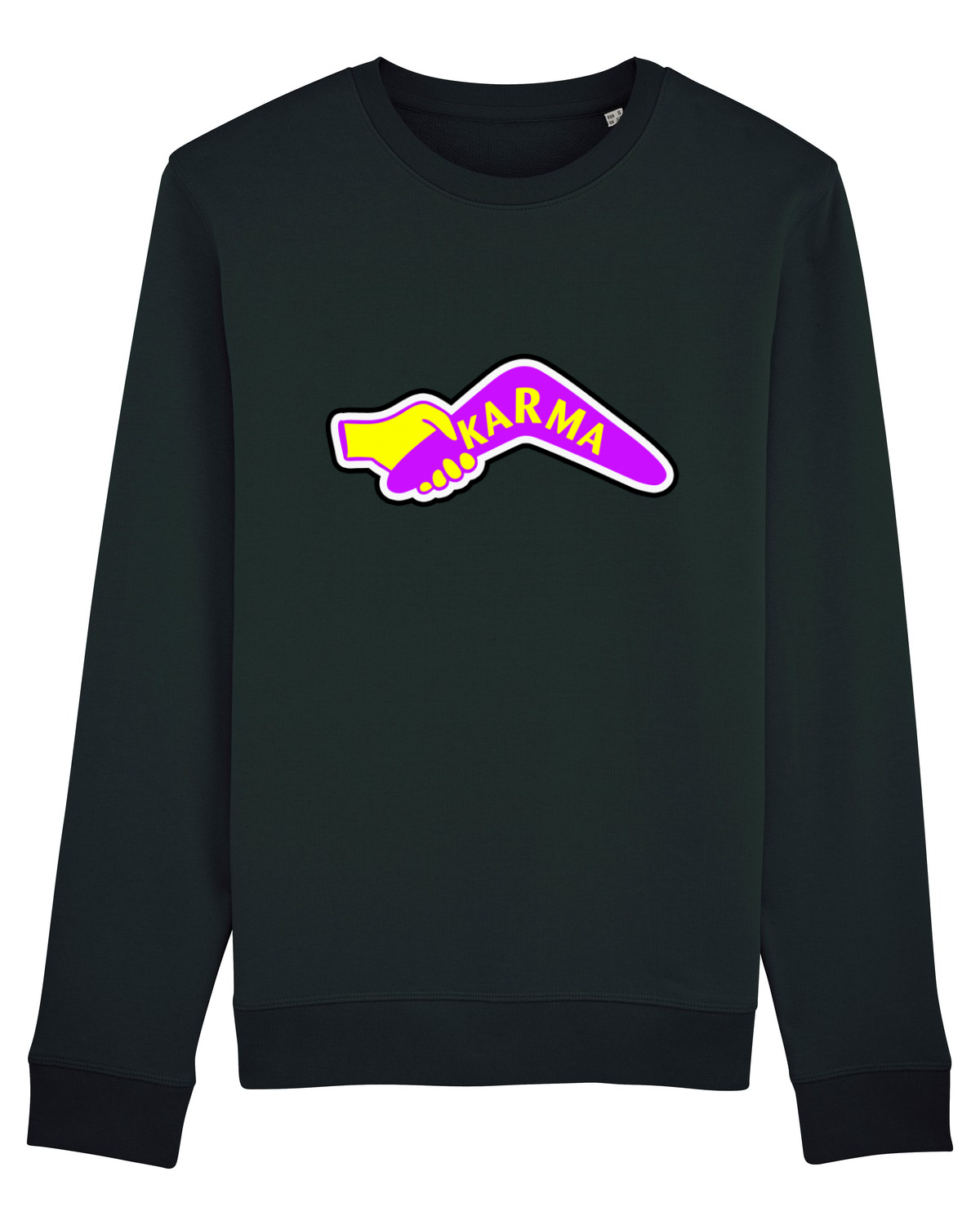 Bluză mânecă lungă Unisex Rise Black