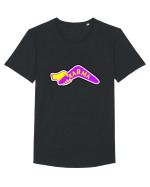 KARMA Tricou mânecă scurtă guler larg Bărbat Skater