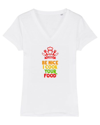 BE NICE, I COOK YOUR FOOD - FII AMABIL / A,  EU ITI PREPAR MANCAREA White