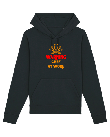WARNING! CHEF AT WORK! - ATENTIE, CHEF / BUCATAR LA TREABA! Black