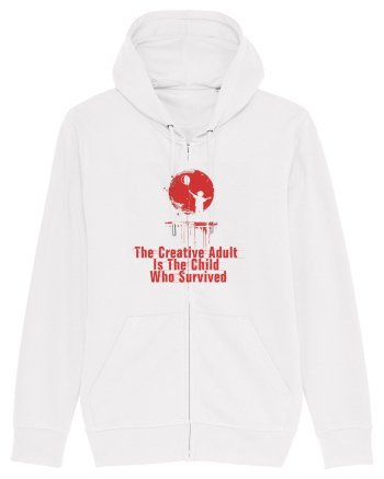 THE CREATIVE ADULT IS THE CHILD WHO SURVIVED White