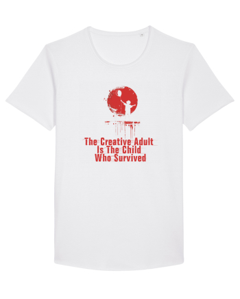 THE CREATIVE ADULT IS THE CHILD WHO SURVIVED White