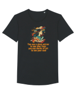 YOU USE WORKS OF ART TO SEE YOUR SOUL Tricou mânecă scurtă guler larg Bărbat Skater