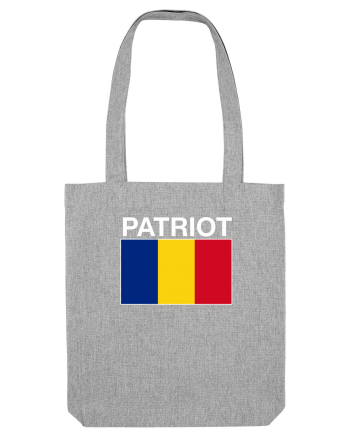 Patriot Romania Patriotism Steag Tricolor  Heather Grey