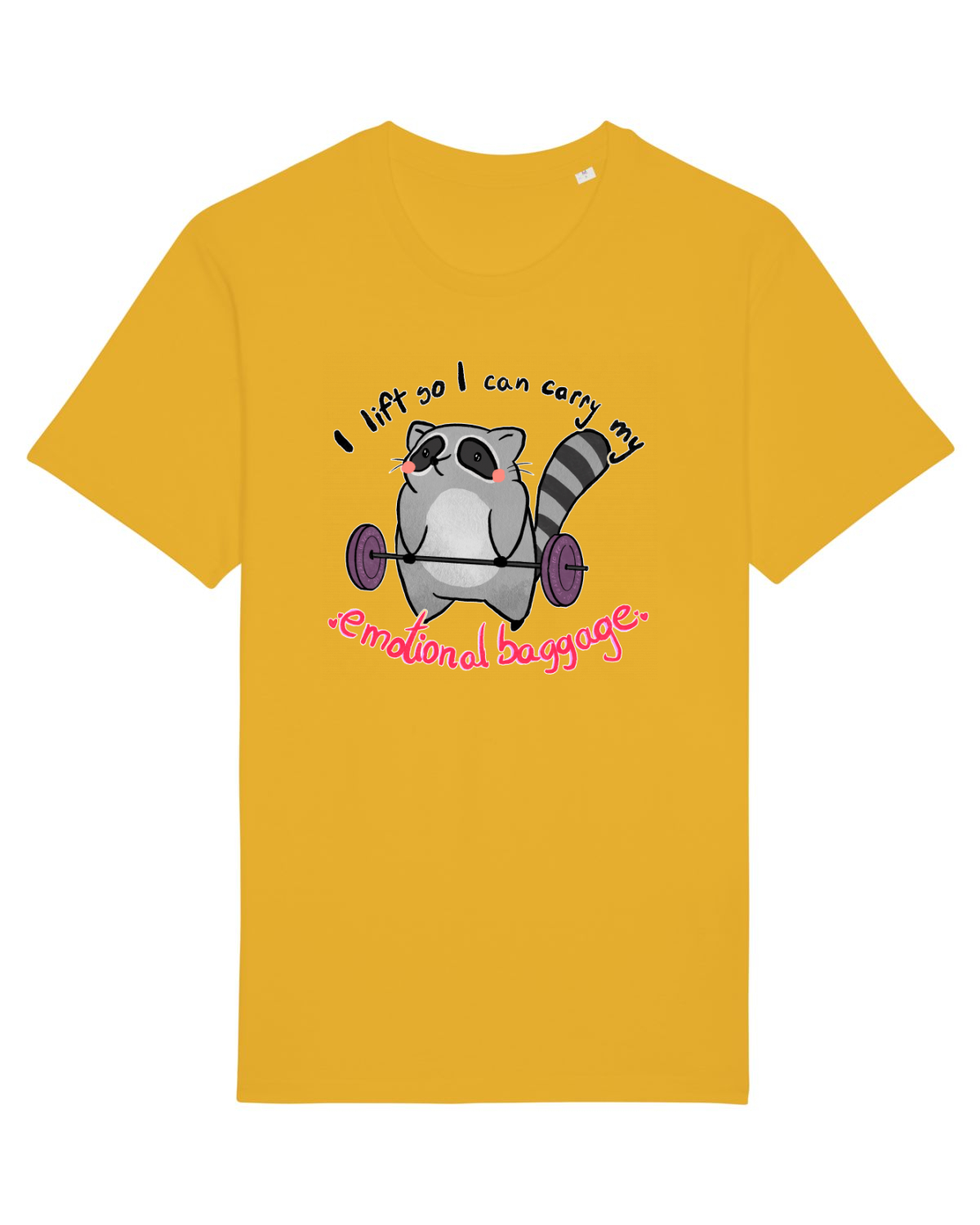 Tricou mânecă scurtă Unisex Rocker Spectra Yellow