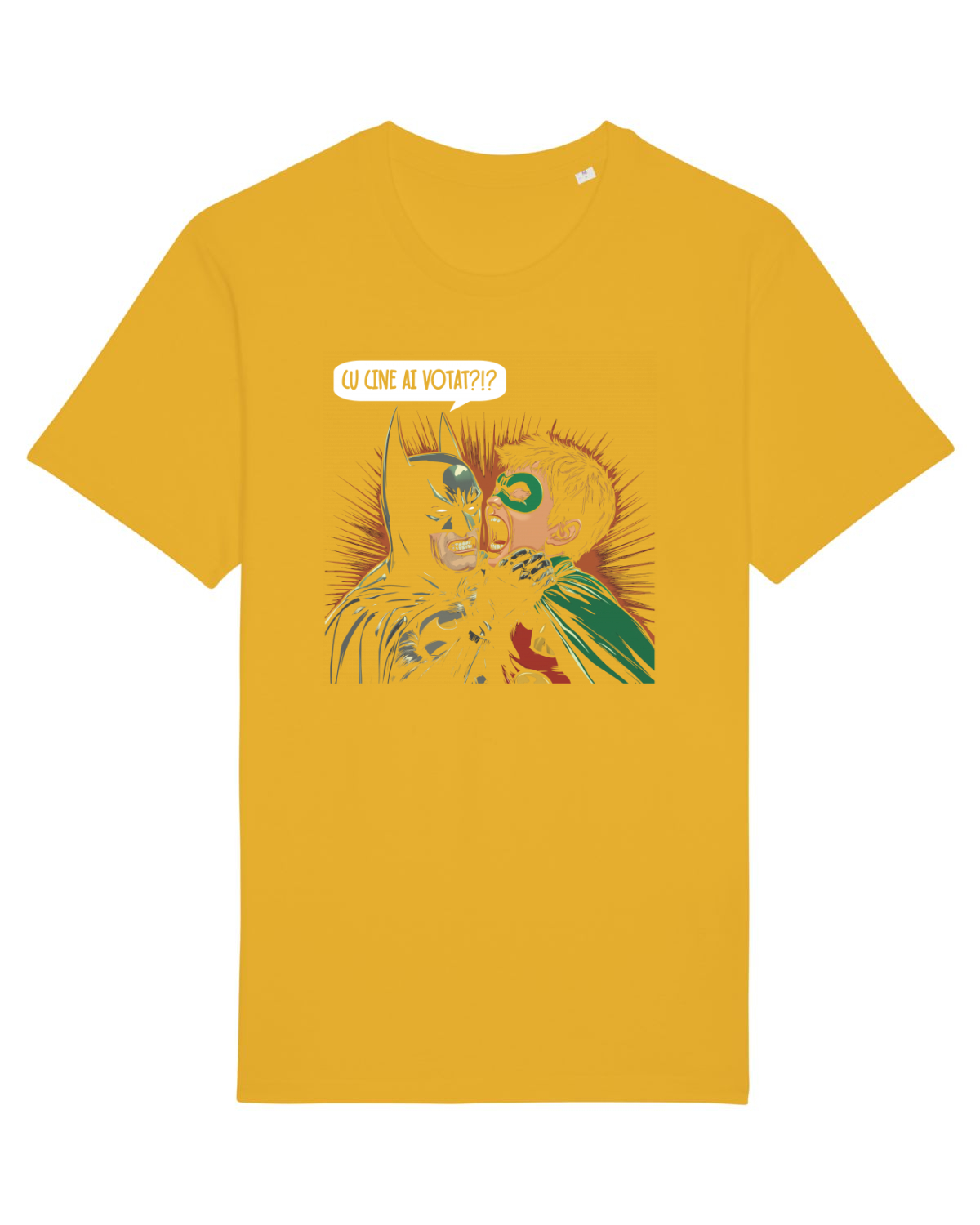 Tricou mânecă scurtă Unisex Rocker Spectra Yellow