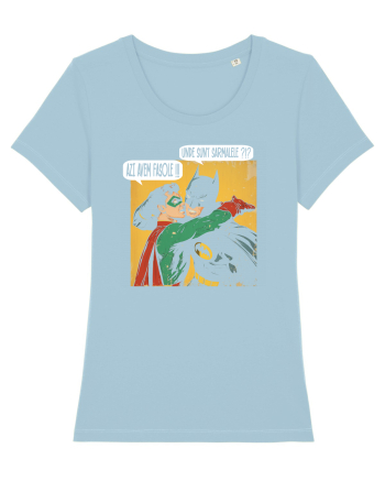 UNDE SUNT SARMALELE? AZI AVEM FASOLE! - BATMAN Sky Blue