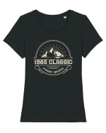 Născut in 1985 BC Classic finest brand Tricou mânecă scurtă guler larg fitted Damă Expresser