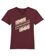 Născut in 1985 BC Limited edition Tricou mânecă scurtă guler V Bărbat Presenter