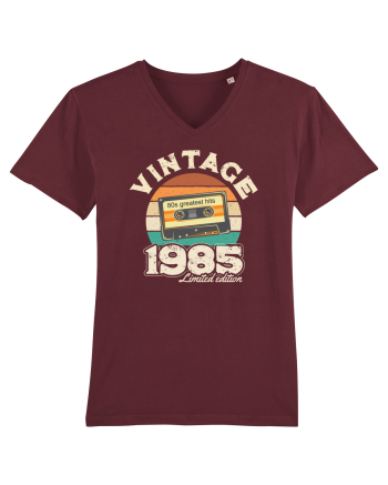 Născut in 1985 Retro sunset casette Burgundy