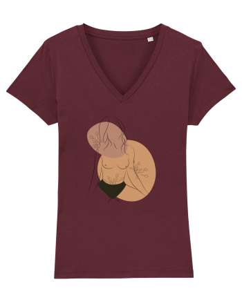 Shapes Burgundy
